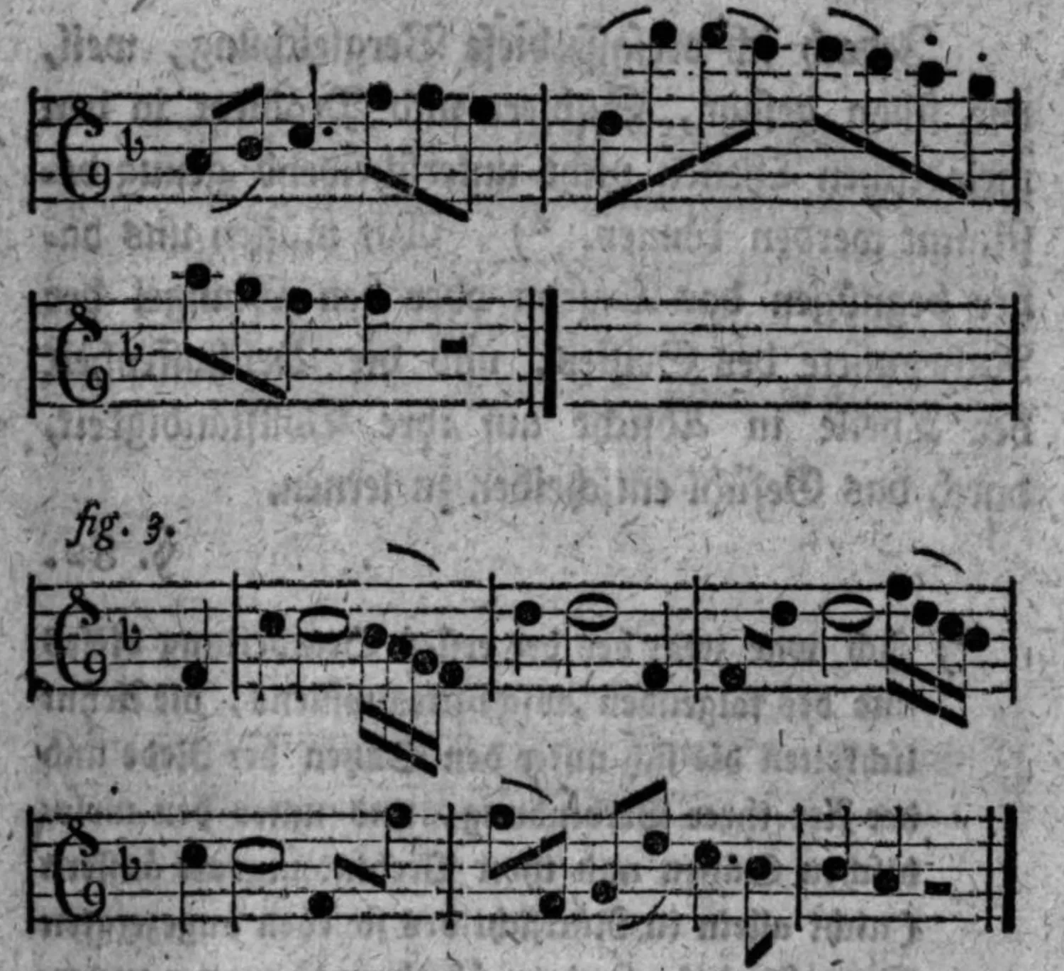 Notenbeyspiel: fig. 3, enger Satz mit erweitertem Subject