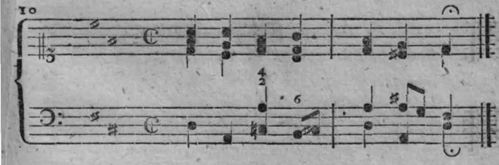 Notenbeyspiel, gedr. 43, Nro. 10