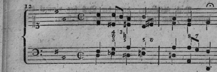 Notenbeyspiel, gedr. 44, Nro. 12