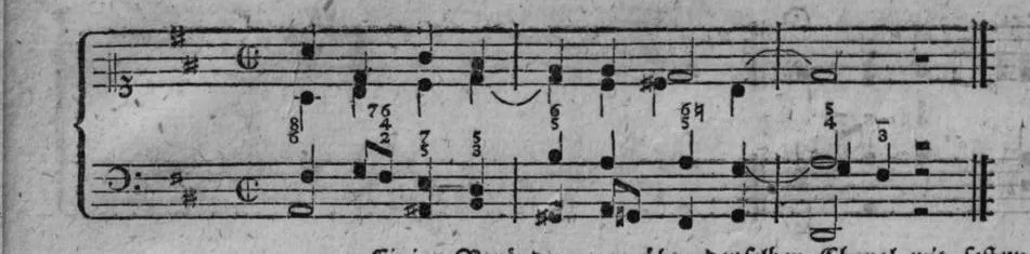Notenbeyspiel, gedr. 48, Vierte Strophe, Nro. 8