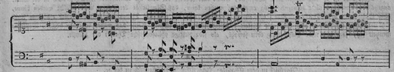 Notenbeyspiel, gedr. 53: Vorspiel mit voller Orgel, Fortsetzung
