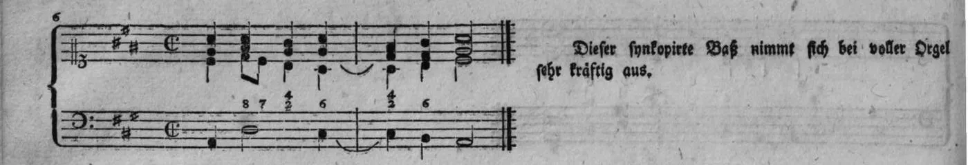 Notenbeyspiel, gedr. 70: veränderte Begleitung Nro. 6