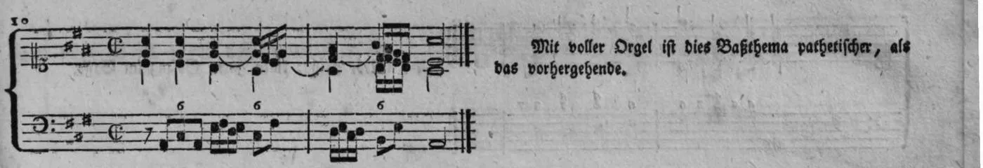 Notenbeyspiel, gedr. 71: veränderte Begleitung Nro. 10