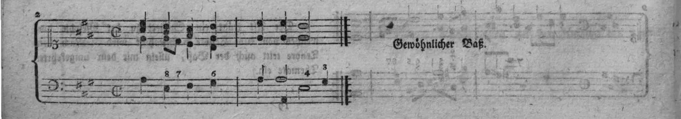 Notenbeyspiel, gedr. 74, Dritte Strophe, Nro. 2