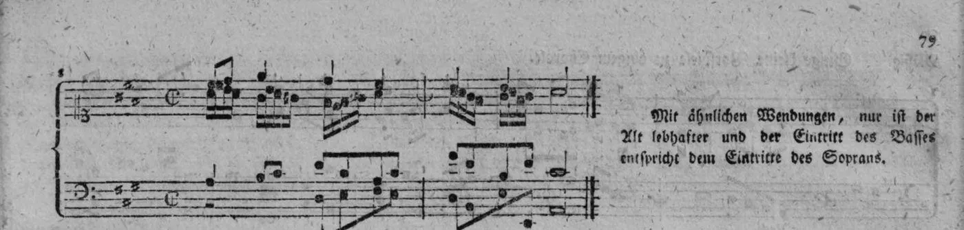 Notenbeyspiel, gedr. 79, Vierte Strophe, Nro. 8