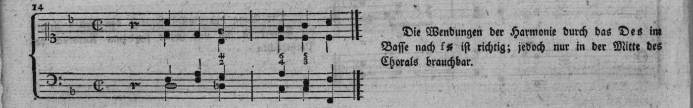 Notenbeyspiel, gedr. 90, Nro. 14