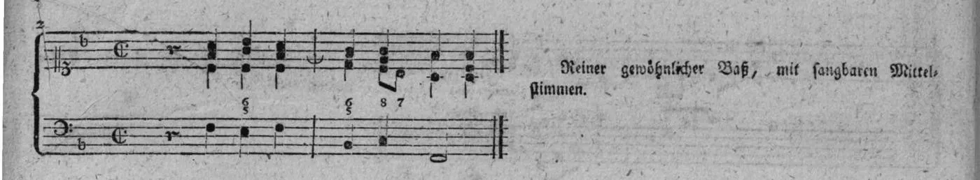 Notenbeyspiel, gedr. 96, Vierte Strophe, Nro. 2