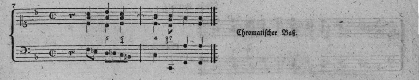 Notenbeyspiel, gedr. 97, Vierte Strophe, Nro. 7