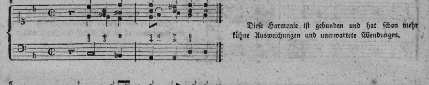 Notenbeyspiel, gedr. 99, Fünfte Strophe, Nro. 5