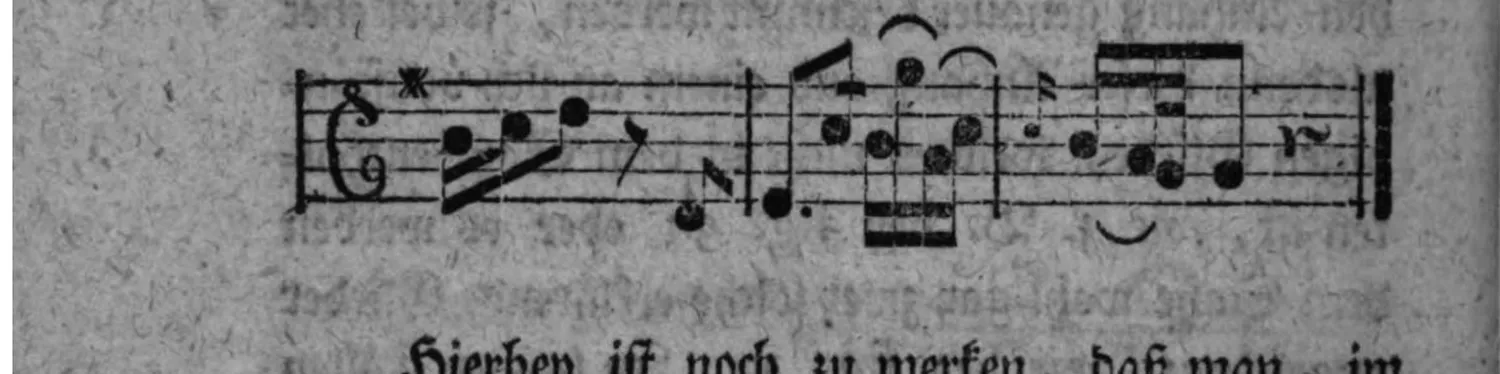 Notenbeyspiel: fig. 4, drittes (abschließendes) System mit Fermate und Doppelstrich