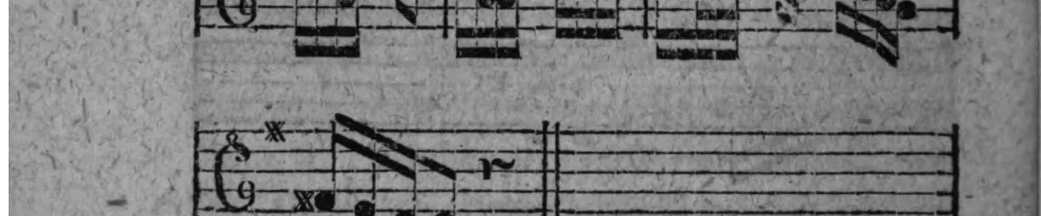 Notenbeyspiel: fig. 2, drittes (abschließendes) System mit Fermate und Doppelstrich