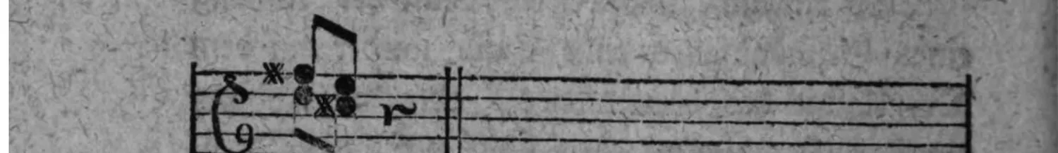 Notenbeyspiel: fig. 2, drittes (abschließendes) System mit Fermate und Doppelstrich