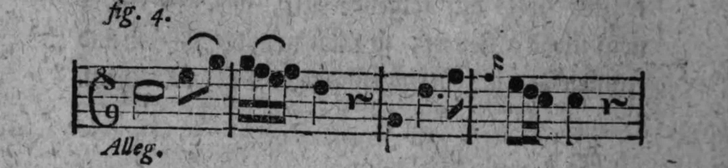 Notenbeyspiel: fig. 4, erstes System