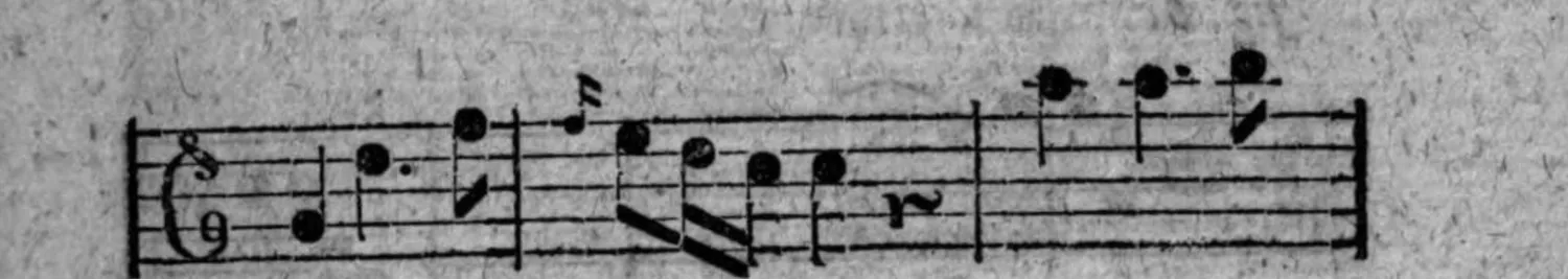 Notenbeyspiel: fig. 4, viertes System