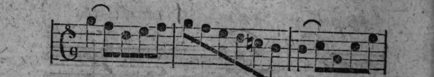 Notenbeyspiel: fig. 6, drittes System