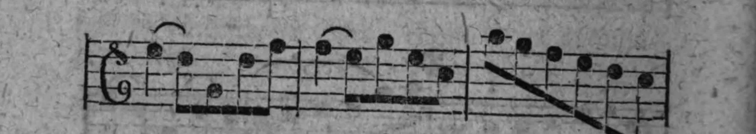 Notenbeyspiel: fig. 6, viertes System